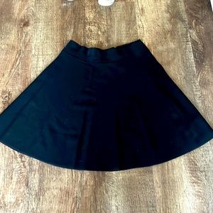 Theory stretch ponte flare skirt